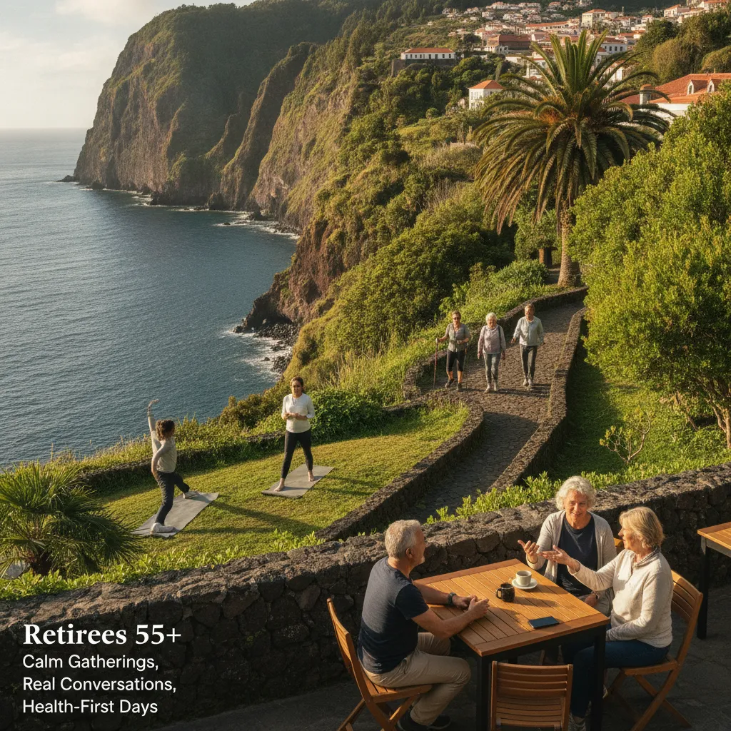 Retirees 65+ community in Madeira