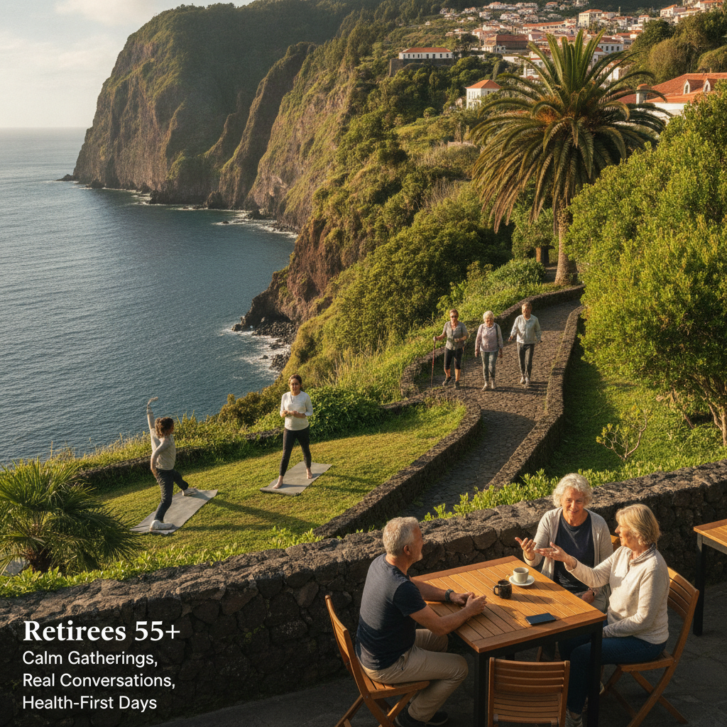 Retirees 65+ community in Madeira